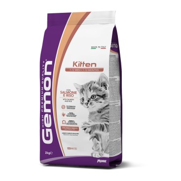 GEMON CAT KITTEN SALMON & RICE 2kg