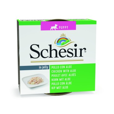 SCHESIR DOG PUPPY σε Ζελέ Κοτόπουλο με Αλόη 150GR