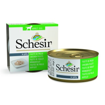 SCHESIR Dog σε Ζελέ με Φιλέτο Κοτόπουλο 150gr