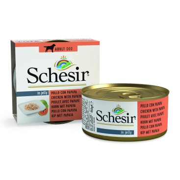 SCHESIR DOG FRUIT με Κοτόπουλο & Παπάγια 150GR