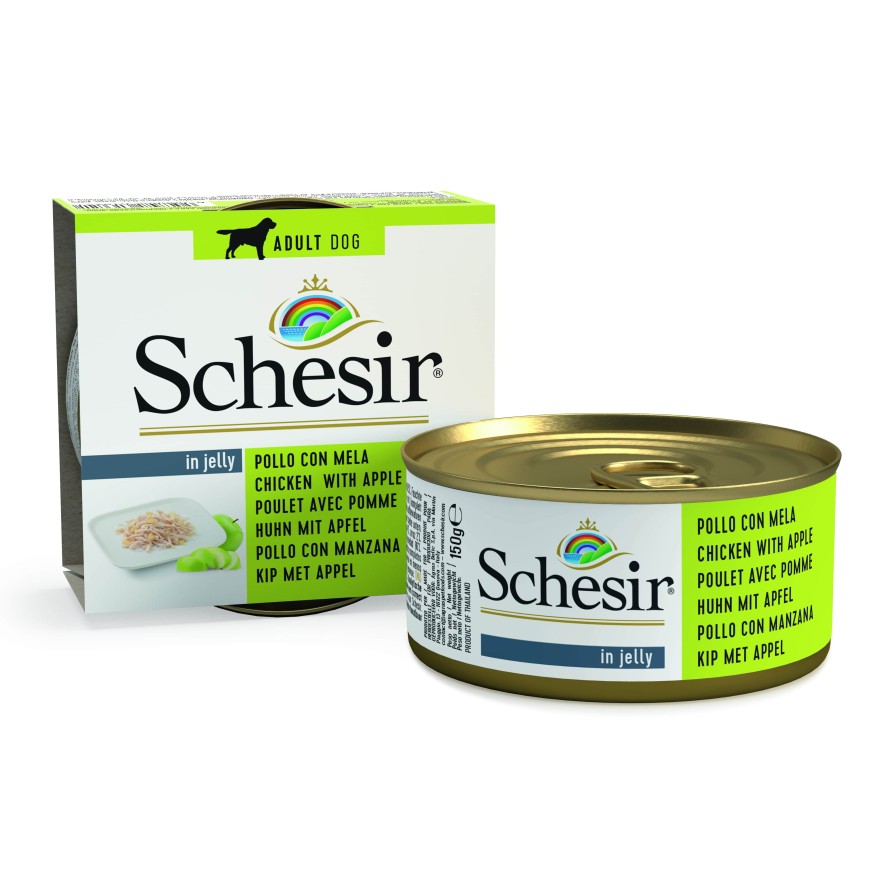 SCHESIR DOG FRUΙΤ ΚΟΤΟΠΟΥΛΟ ΜΕ ΜΗΛΟ 150GR SCHESIR