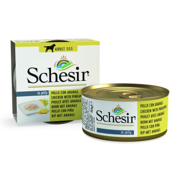 SCHESIR Dog Fruit Κοτόπουλο με Ανανά 150GR