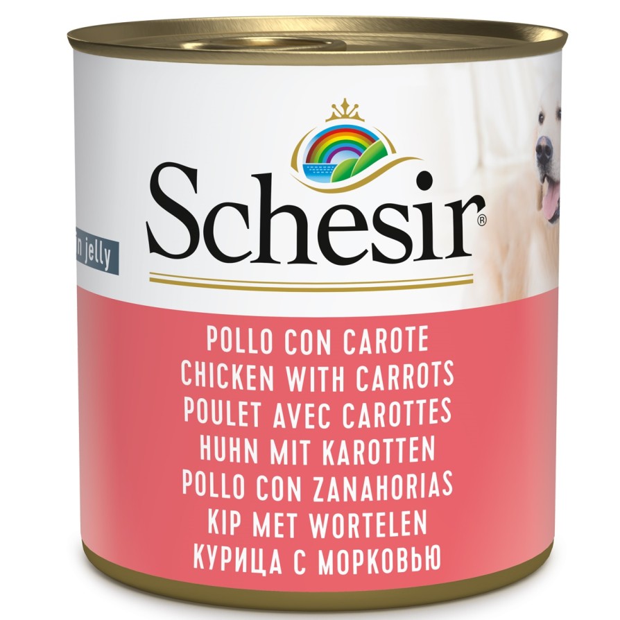 SCHESIR DOG Κοτόπουλο με Καρότα 285gr SCHESIR