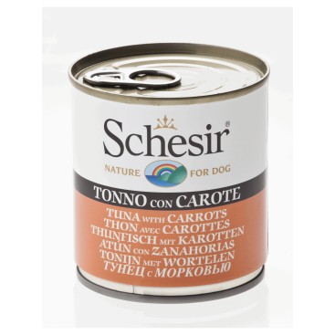 SCHESIR Dog Τόνος με Καρότα 285gr