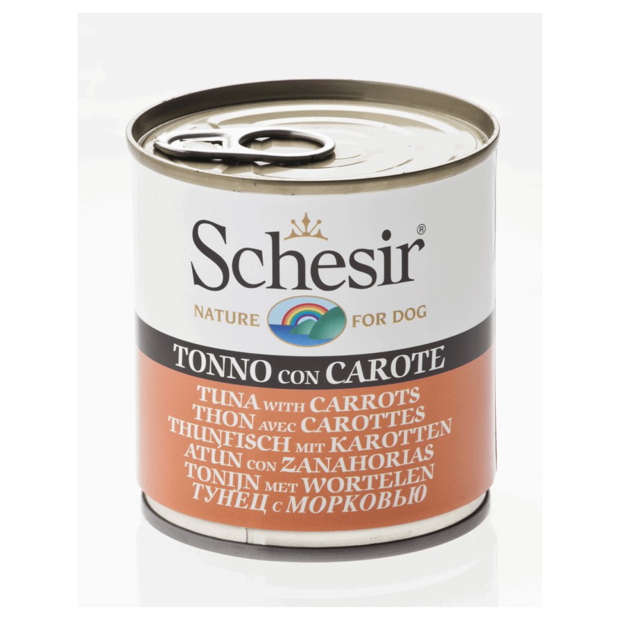SCHESIR Dog Τόνος με Καρότα 285gr SCHESIR