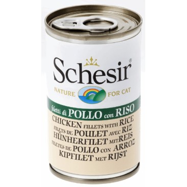 SCHESIR CAT Φιλέτο Κοτόπουλο με Ρύζι 140gr