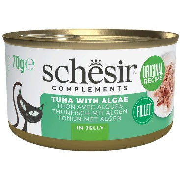 SCHESIR Cat Jel Τόνος με Άλγη 70gr