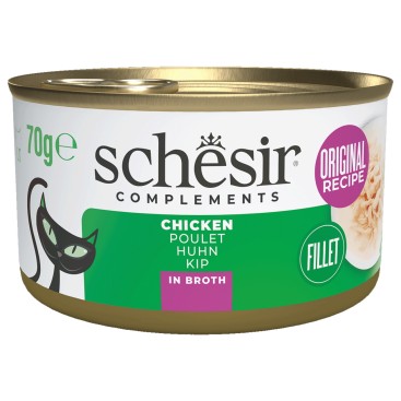 Schesir Cat Compliments Broth Κοτόπουλο 70gr