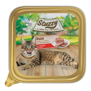 Stuzzy Cat Pate Βοδινό 100gr