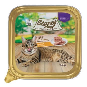 Stuzzy Cat Pate Sterilized Κοτόπουλο 100gr