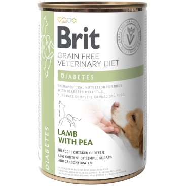Brit VD GF Dog CAN Diabetes 400gr
