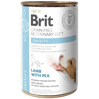 Brit VD GF Dog CAN Obesity 400gr