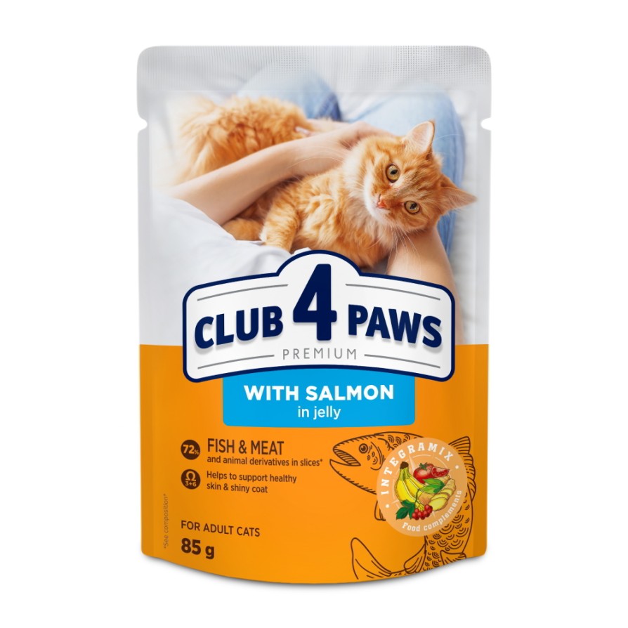 C4P Cat Adult Salmon Jelly 100gr CLUB4PAWS