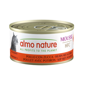 ALMO NATURE Mousse with Chicken Fillet & Pumpkin 70gr