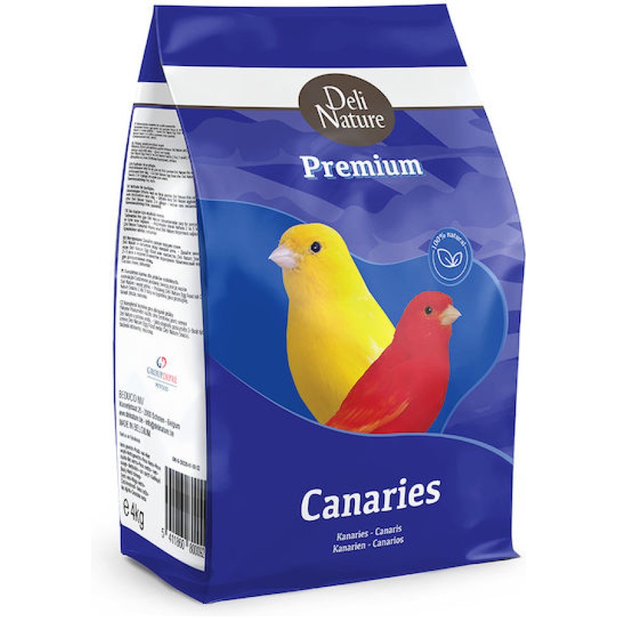DELI NATURE Premium Τροφή για Καναρίνια (!) 1KG DELI NATURE