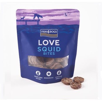 Fish4Dogs Love Squid Bites 80g
