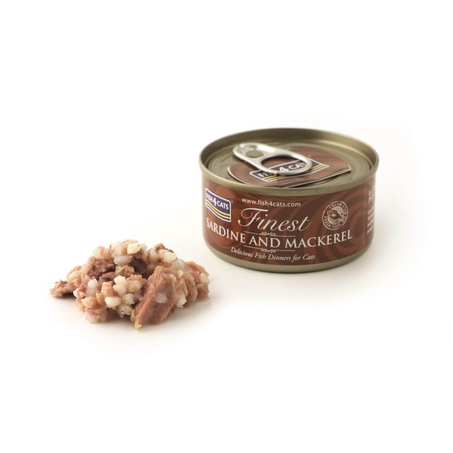 Fish4Cats Finest Sardine & Mackerel 70g FISH4CATS
