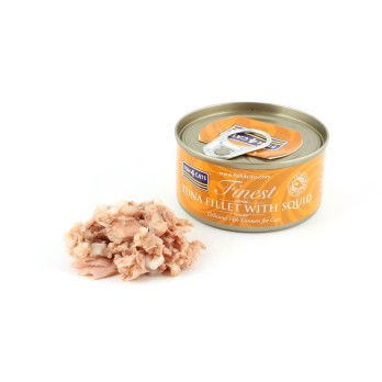 Fish4Cats Finest Tuna Fillet & Squid 70g