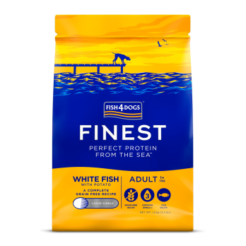 Fish4Dogs Finest Adult White Fish & Potato Large 1.5kg