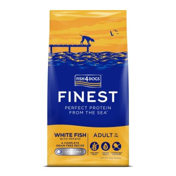 Fish4Dogs Finest Adult White Fish & Potato Large 12kg
