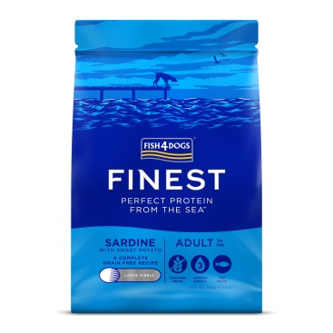 Fish4Dogs Finest Adult Sardine & Sweet Potato Large 1.5kg