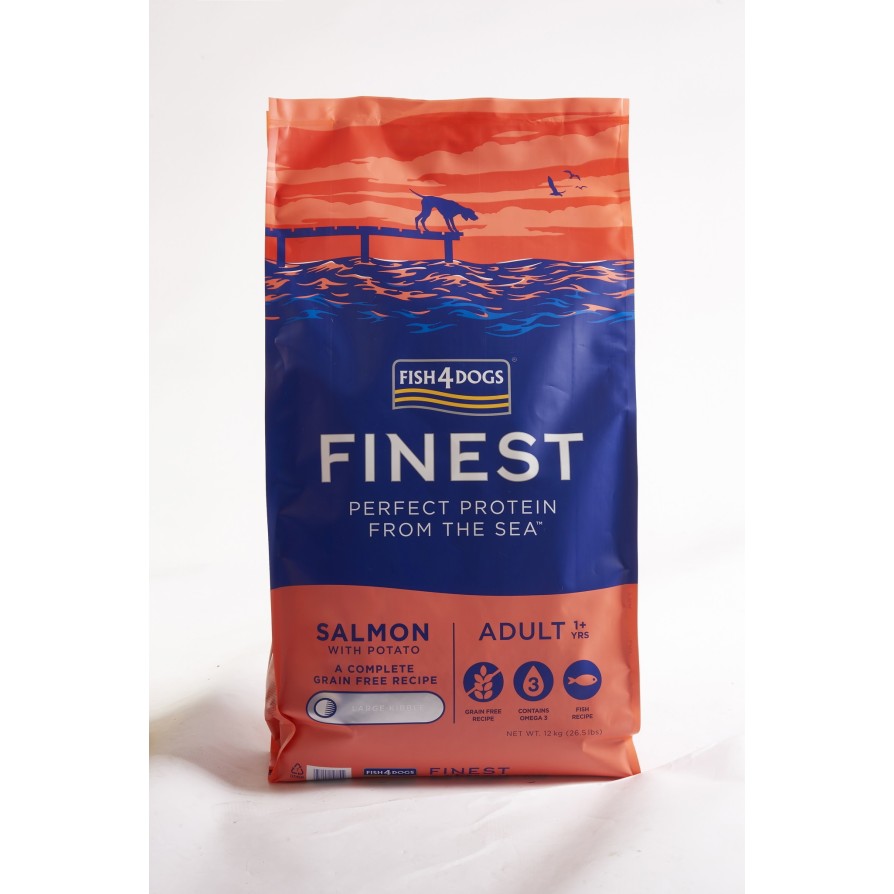 Fish4Dogs Finest Adult Salmon & Potato Large 1.5kg FISH4DOGS