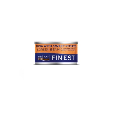 Fish4Dogs Finest Tuna with Sweet Potato & Green Bean 85g