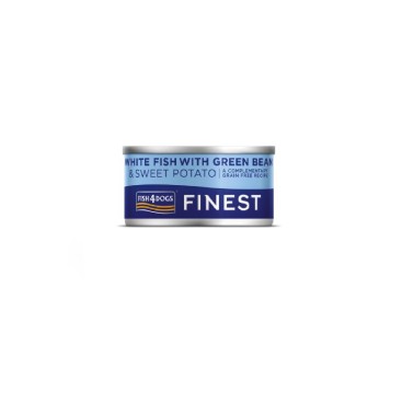 Fish4Dogs Finest White Fish with Sweet Potato & Green Bean 85g