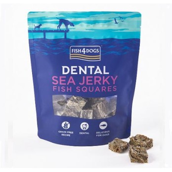 Fish4Dogs Dental Sea Jerky Fish Squares 575g