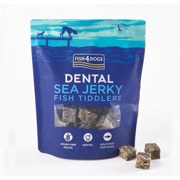 Fish4Dogs Dental Sea Jerky Fish Tiddlers 115g