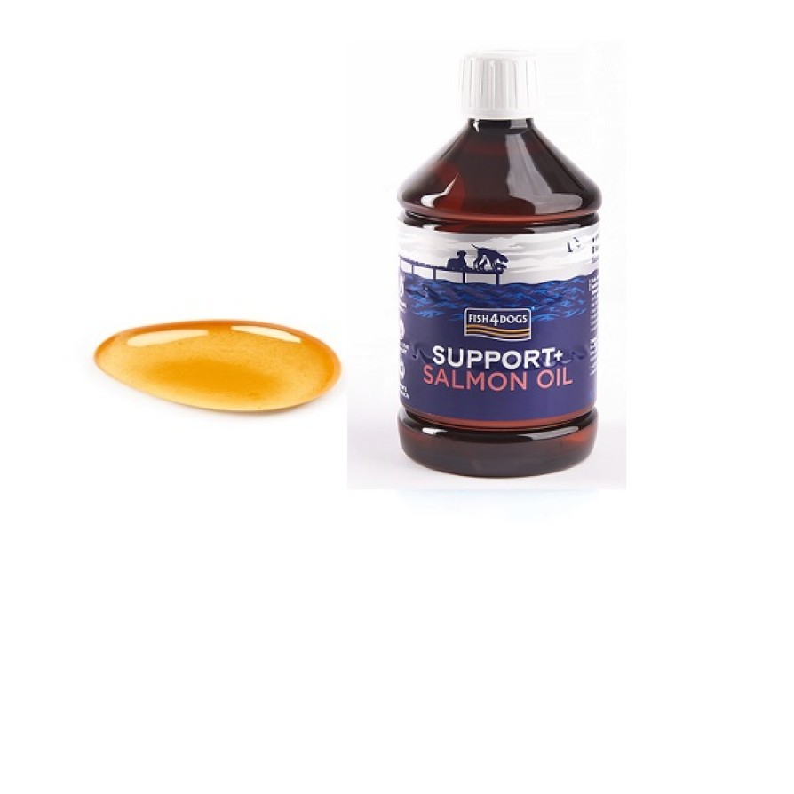 Fish4Dogs Support+ Salmon Oil 500ml FISH4DOGS