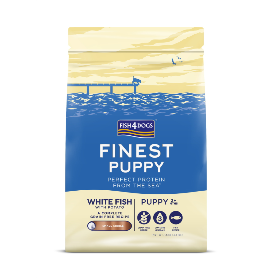Fish4Dogs Finest Puppy White Fish & Potato Small 1.5kg ΣΚΥΛΟΣ