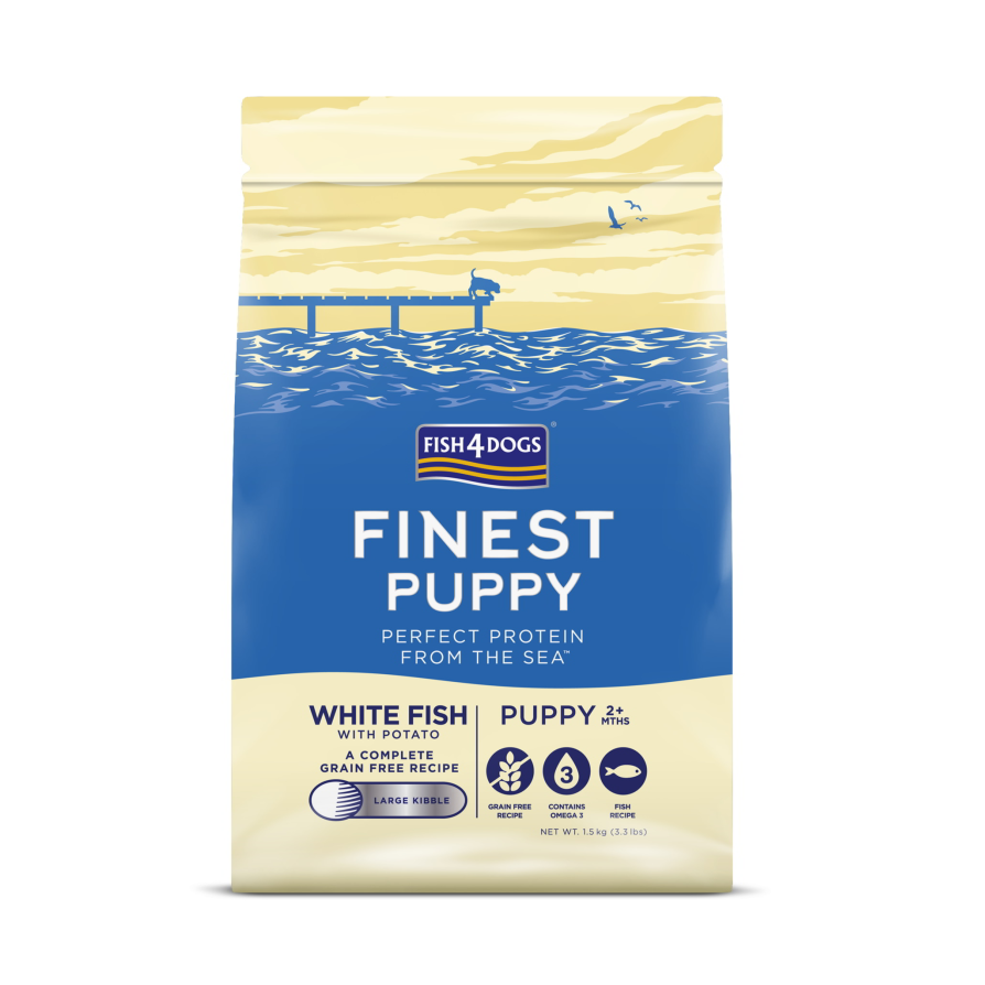 Fish4Dogs Finest Puppy White Fish & Potato Large 1.5kg ΣΚΥΛΟΣ