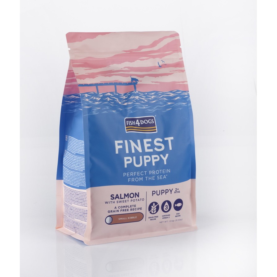 Fish4Dogs Finest Puppy Salmon & Sweet Potato Small 1.5kg ΣΚΥΛΟΣ