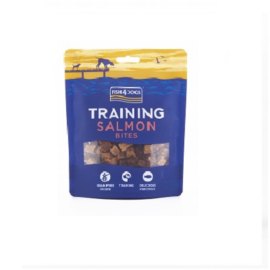 Fish4Dogs Training Adult Salmon Bites 80g FISH4DOGS