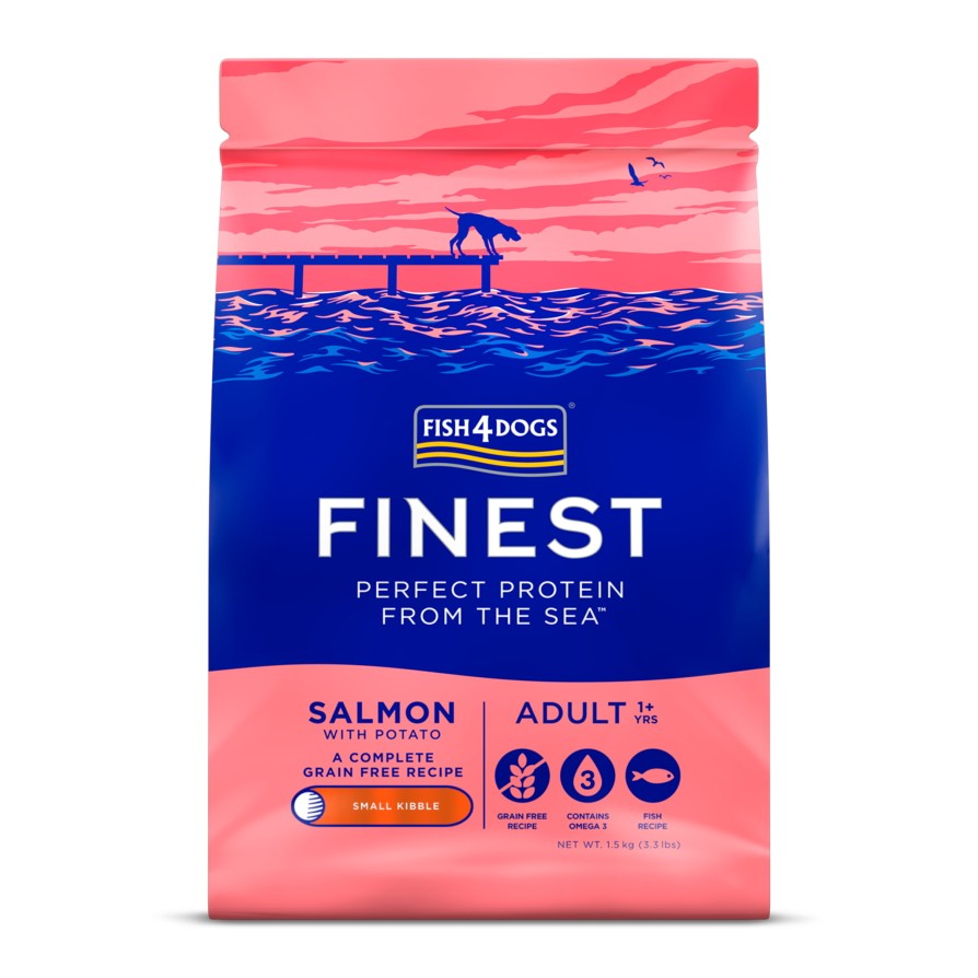 Fish4Dogs Finest Adult Salmon & Potato Small 1.5kg ΣΚΥΛΟΣ