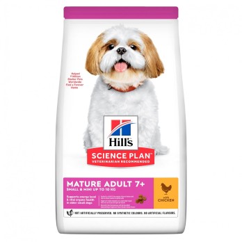 HILL'S SP CANINE Mature Adult Small&Mini Κοτόπουλο 3Kg -20% Έκπτωση