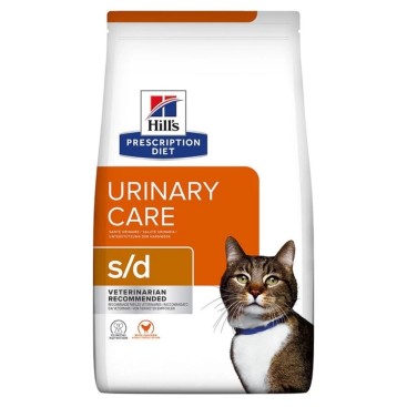 HILL'S PD FELINE S/D Urinary Care με Κοτόπουλο 1,5kg -25% Έκπτωση