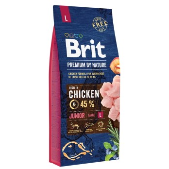 BRIT PREMIUM BY NATURE JUNIOR LARGE 3KG