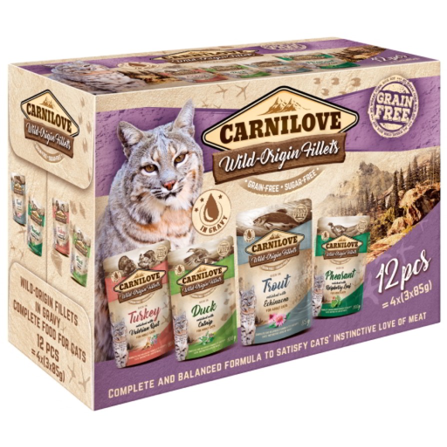 CARNILOVE Cat Pouches MULTIPACK 1020gr ΓΑΤΑ