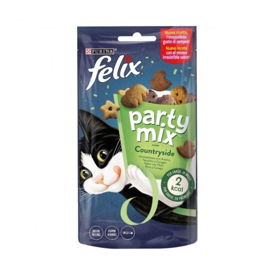 FELIX PARTY ΛΙΧΟΥΔΙΕΣ ΓΙΑ ΓΑΤΕΣ COUNTRY SIDE MIX 60GR FELIX