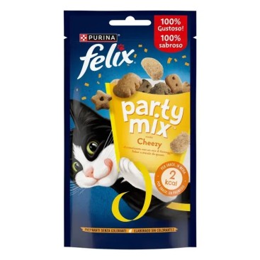 FELIX PARTY ΛΙΧΟΥΔΙΕΣ ΓΙΑ ΓΑΤΕΣ CHEESY MIX 60GR