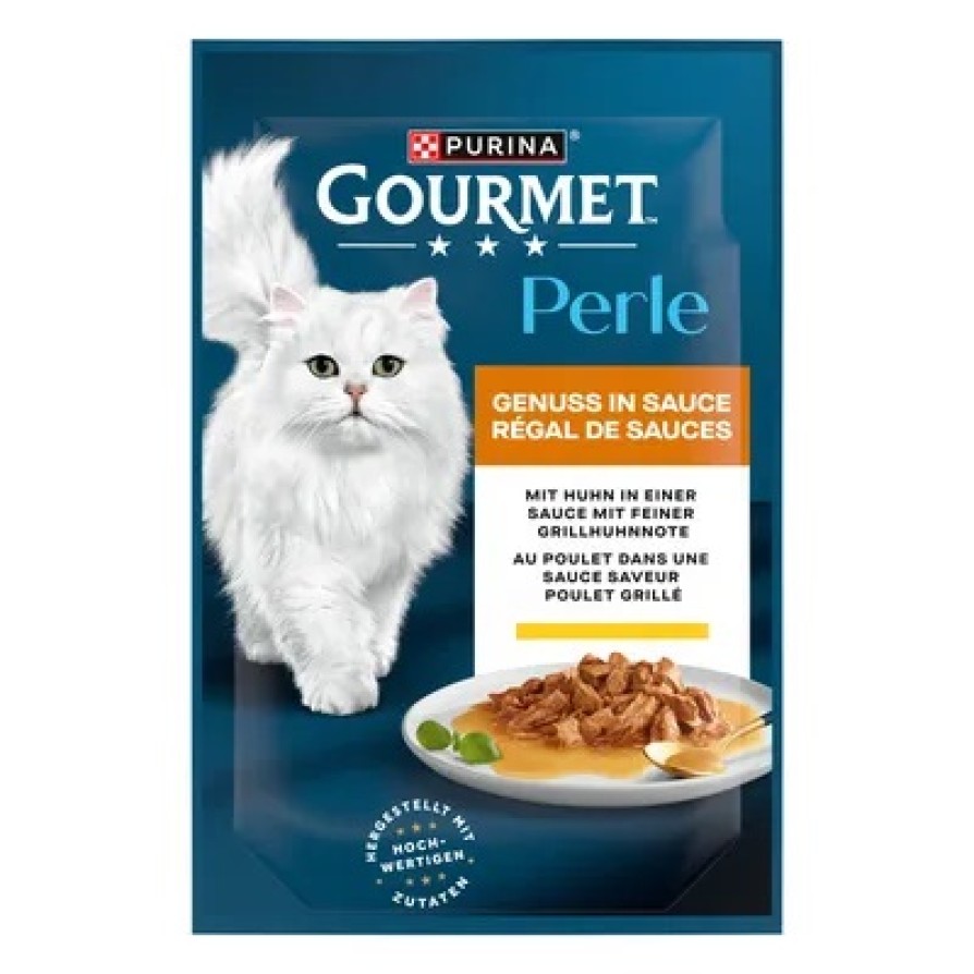 GOURMET PERLE Φιλετάκια ''Θριαμβος της Σάλτσας'' με Κοτόπουλο 85GR *προς Κ* ΓΑΤΑ
