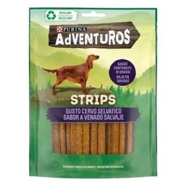 Adventuros STRIPS με γεύση Ελαφιού 90gr