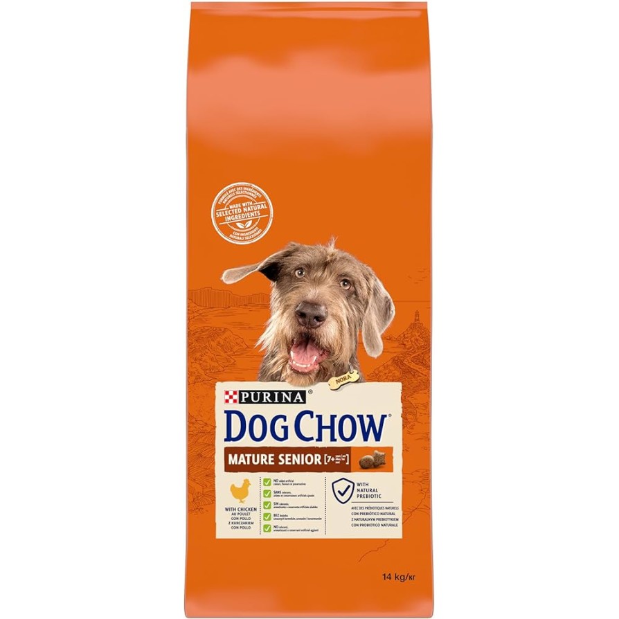 Dog Chow MATURE SENIOR with CHICKEN 12Kg ΣΚΥΛΟΣ
