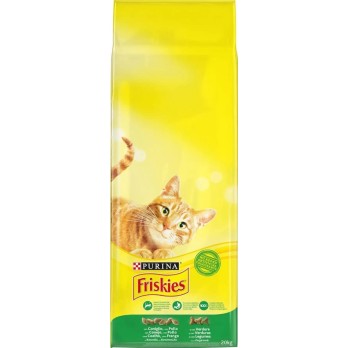 FRISKIES CAT με Κουνέλι & Κοτόπουλο με Λαχανικά 20KG