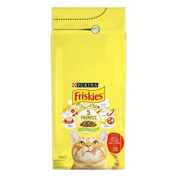 FRISKIES CAT Βοδινό Κοτόπουλο Λαχανικά 2Kg