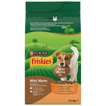 Friskies Dog MINI MENU με Κοτόπουλο & Λαχανικά 1,5Kg