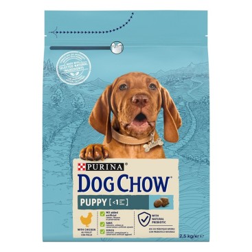 DOG CHOW PUPPY με Κοτόπουλο 2,5KG