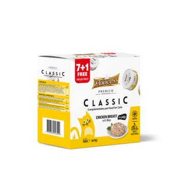 PRINCESS CLASSIC 70G- CHICKEN BREAST 7+1